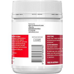 (PRE ORDER) Healthy Care CoQ10 300mg Ultra Strength 100 Capsules shelf life 2yrs